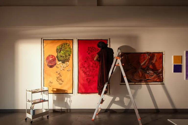 Hampi Art Labs: A Fusion of Heritage, Contemporary Art, and Architectural Poetry 4 Hampi Art Labs 5